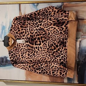 BP Animal Print Sweater